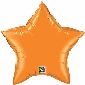 Star Shaped Balloon, Orange 20"